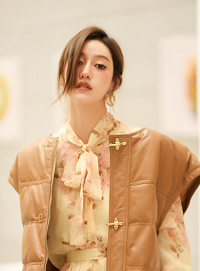 上衣女90白鸭绒羽绒马甲