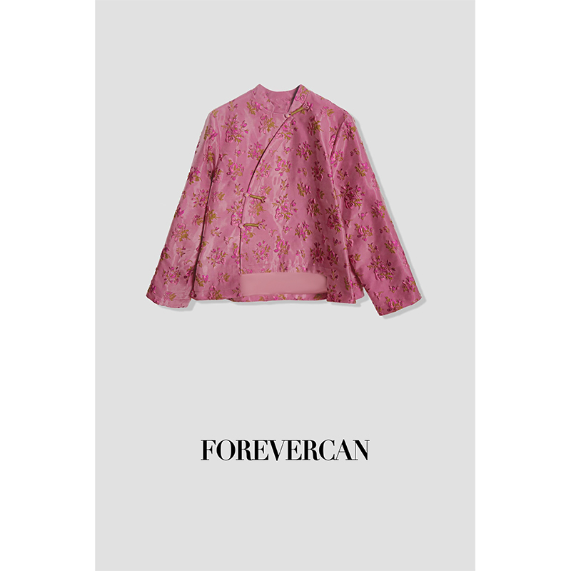 CAN春夏新款时尚新中式百搭上衣