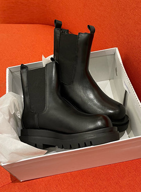 CAN10/11 秋冬新款 百搭马丁靴女厚底短靴