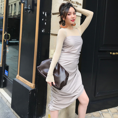 新款打底衫圆领修身显瘦t恤上衣