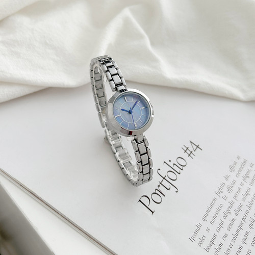 歌迪小表盘简约高级母贝女表