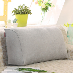腰靠枕沙发靠垫护腰枕靠背垫客厅办公室床上三角定制海绵定做 新款