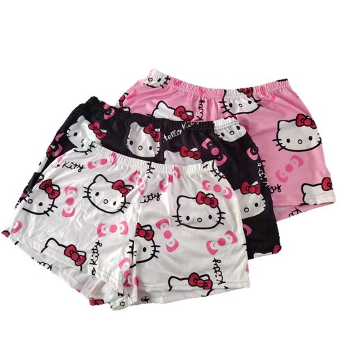 宽松空调女浴袍睡裤 Womens Loose Cooling Pajama Short Pants