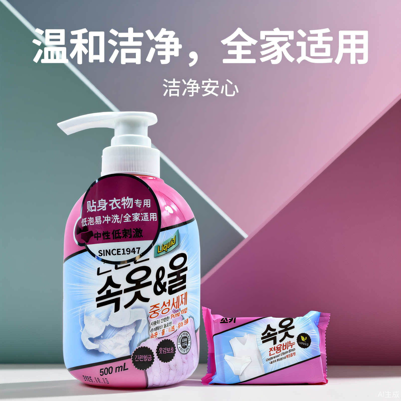 韩国进口芜琼花内衣皂女士内裤专用洗衣皂液肥皂清洗血渍无荧光剂,洗护清洁剂/卫生巾/纸/香薰,内衣皂,淘宝优惠券,粉丝福利购,淘宝优惠卷