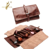 Oldfox Old Fox Head Layer Cowon Сигаретный сигарет сигарет сигаретный дым аксессуары многофункциональная портативная сумка с сигарет