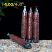 进口石楠木烟斗男士 过滤专用具 手工雪茄大气室鱼雷斗实木传统老式