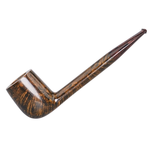 木香进口石楠木烟斗男士老式手工烟具撞球长腿坎伯兰烟嘴过滤配件