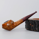 木香手工男士 传统过滤配件 进口石楠木烟斗实木飞碟牛头犬烟具老式