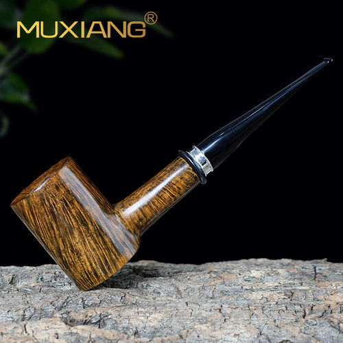 石楠木烟斗手工实木锤子斗直柄