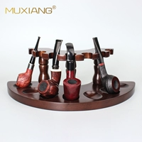 Система хранения из натурального дерева ручной работы, стенд, трубка, курительные принадлежности