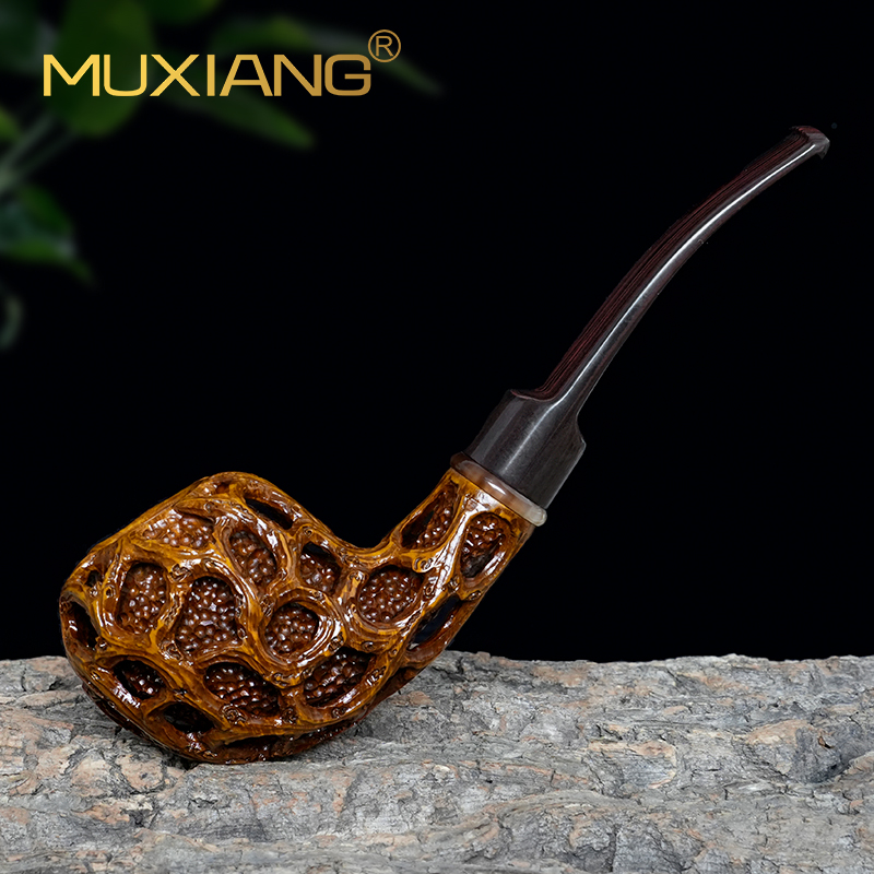 进口石楠木烟斗男士手工实木烟斗