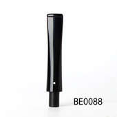 烟斗配件直柄带小白点9MM烟道用烟嘴 外径16mm烟嘴石楠木烟斗烟嘴