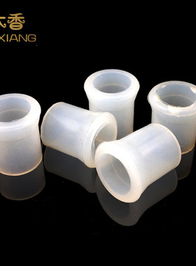 木香 石楠木烟斗柄烟嘴保护套 橡胶烟斗咬嘴大号白色 b9WA66Ae