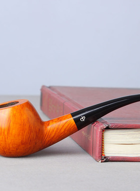 NewBee石楠木烟斗男士手工弯柄烟斗实木老式传统过滤专用烟具配件