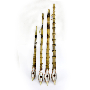 木香 朝烟筒竹节旱烟斗竹子烟杆旱烟袋 竹根竹烟丝斗 送礼物烟具