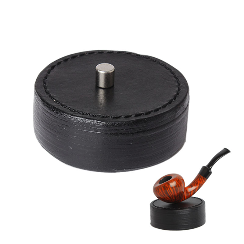 8deco cowhide magnetic Single pipe rack pipe Smoking originality portable Pipe rackin the  ZIPPO/Swiss Army Knife/Glasses , Smoking , Pipe rack  category - from Buy2taobao.com to provide professional Taobao agent buy service