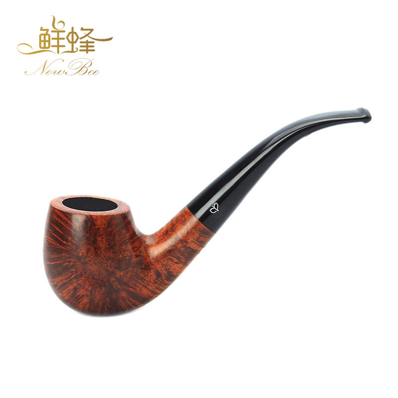 石楠木烟斗手工弯式烟斗