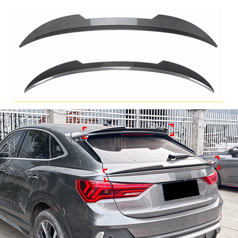 适用于2019-2025款奥迪Q3 F3轿跑Sportback改装刀锋款顶尾翼中翼