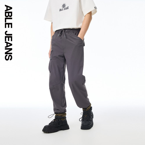 ABLEJEANS工装九分裤