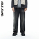 宽松直筒牛仔裤 ABLE 801646 男士 秋冬款 JEANS 阔腿直筒裤