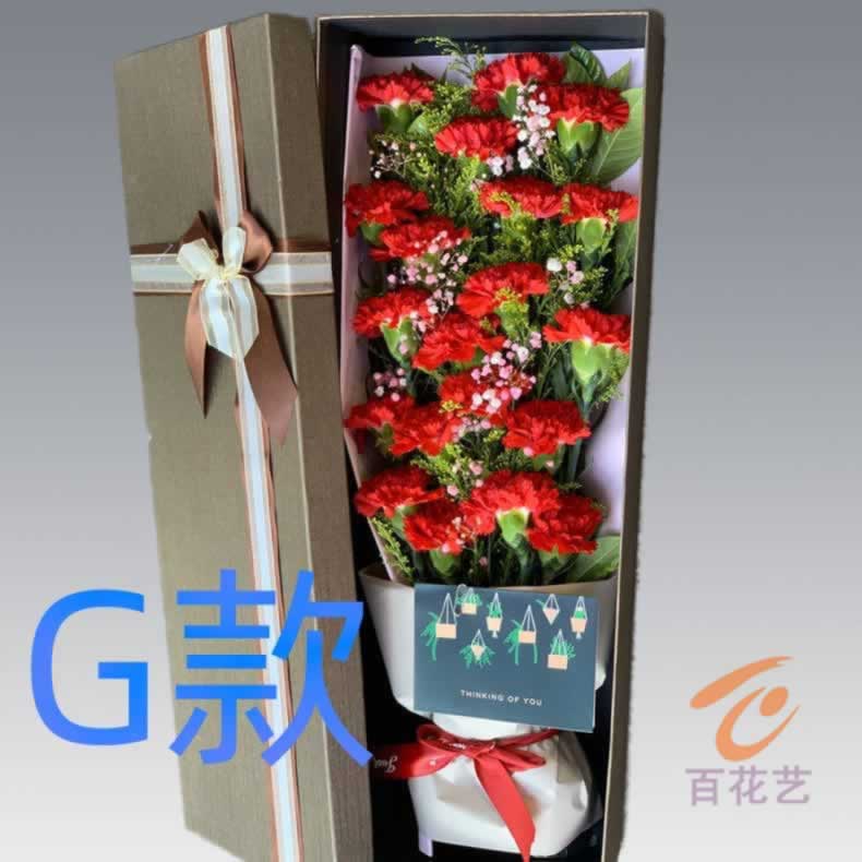 生日纪念康乃馨贵州兴义花店送花望谟县册亨县安龙县同城鲜花快递