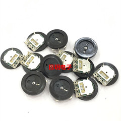 triết áp 10k Mặt số bánh răng chiết áp khối lượng chiết áp đơn 3 chân B103 chân cong B10K điều chỉnh 16*2mm chiết áp b103 chiết áp 20k