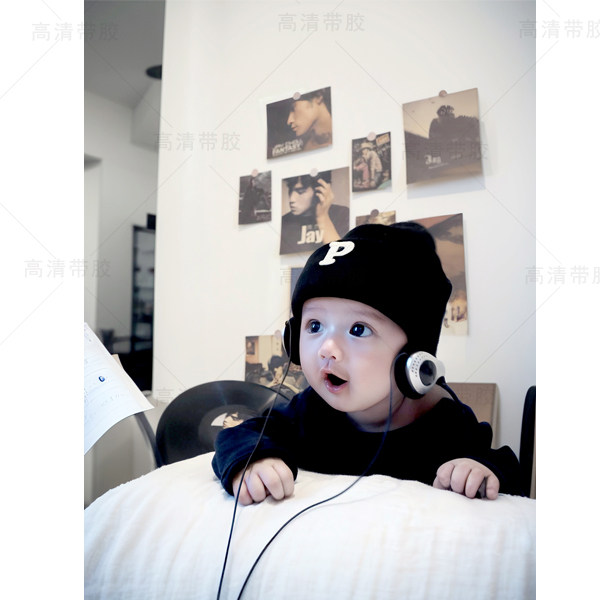 Jay杰伦风百日宝宝海报胎教海报婴儿画婚房卧室贴画婴儿海报早教
