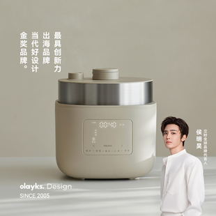 olayks立时无涂层智能变压电饭煲电压力锅家用大容量多功能高压锅