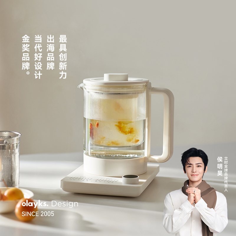 olayks养生壶办公室家用煮茶烧水
