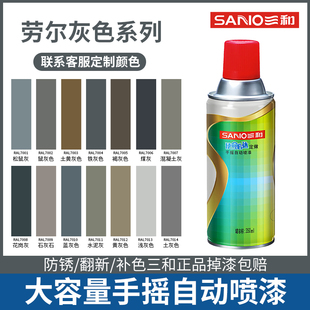 三和手摇自动喷漆劳尔灰色系RAL7000 7001 7002 7003 7004 防锈漆