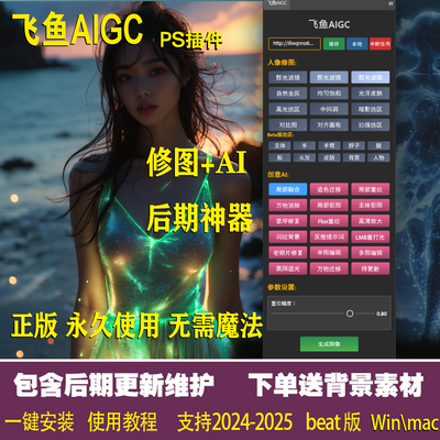 官方正版飞鱼aigc修图插件