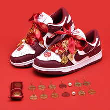 aj婚鞋新娘鞋禾秀婚纱两穿aj1女鞋平底板鞋运动鞋红色秀禾结婚鞋