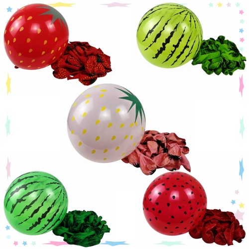 草莓西瓜气球加厚卡通儿童玩具
