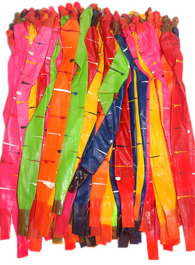 加厚火箭气球会飞会叫会响长条气球飞天玩具儿童生日派对气球包邮