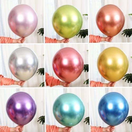 金属色18寸气球大号圆形