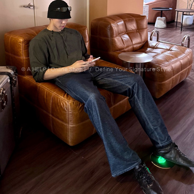 高端老钱天丝休闲百搭男士长裤