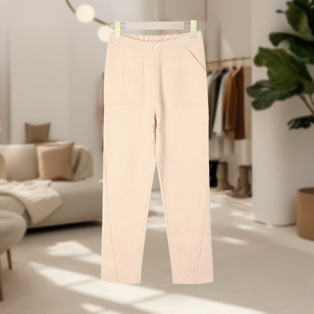 【MB】时尚潮流气质修身显瘦直筒百搭休闲裤 MB402