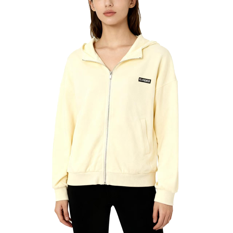 【D玛纳】长袖短外套纯色拉链设计简约休闲亲肤舒适百搭DMA418