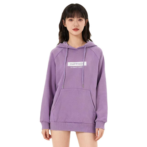 【D玛纳】时尚卫衣连帽新款简约休闲舒适保暖修身百搭DMA845