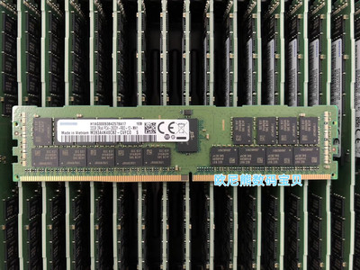 三星 M393A4K40CB2-CVF DDR4 32G 2RX4 REG 2933Y 服务器内存条