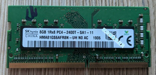 SK hynix 8G 1RX8 PC4-2400T-SA1 HMA81GS6AFR8N-UH 笔记本内存条