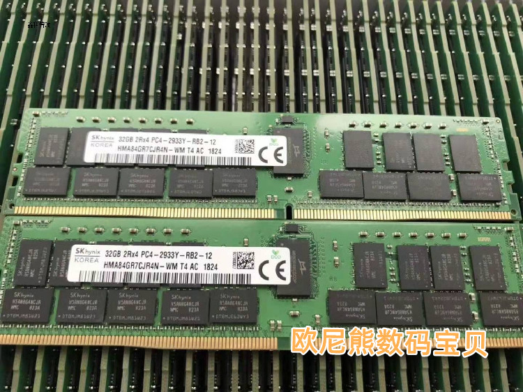 海力士SK DDR4 32G 2RX4 PC4-2933Y-RB2-12 HMA84GR7CJR4N-WM内存