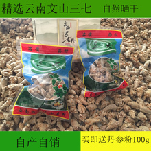 云南文山20头500g产地直销可三七1