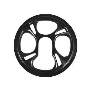 山地自行车牙盘保护罩32/34/36/40/42齿链条塑料保护罩防挂裤脚