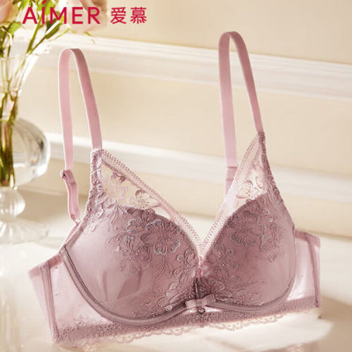 正品爱慕特价内衣女无钢圈小胸聚拢透气洞洞杯性感文胸罩AM178331
