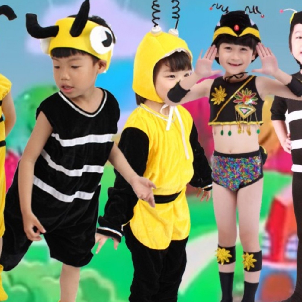 儿童小蚂蚁和西瓜舞蹈演出服装