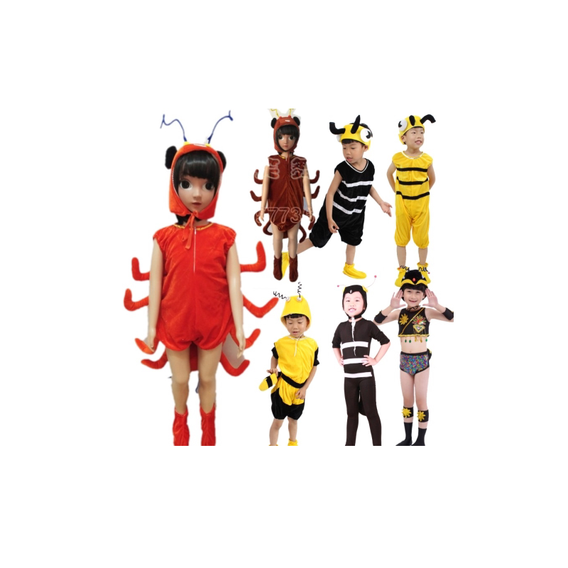 儿童动物昆虫蚂蚁卡通演出服装