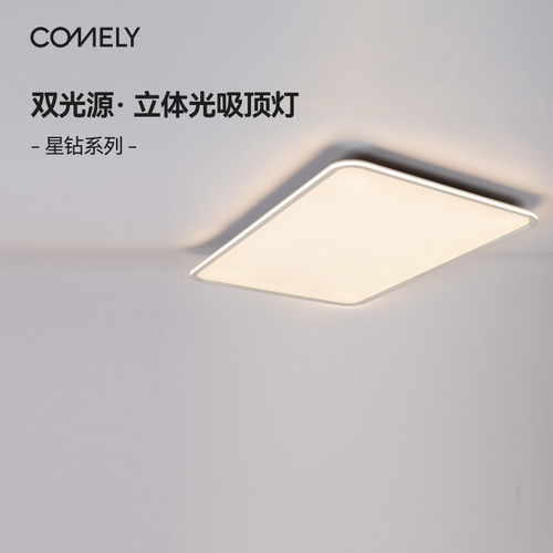 【光均匀升级】新特丽双光吸顶灯