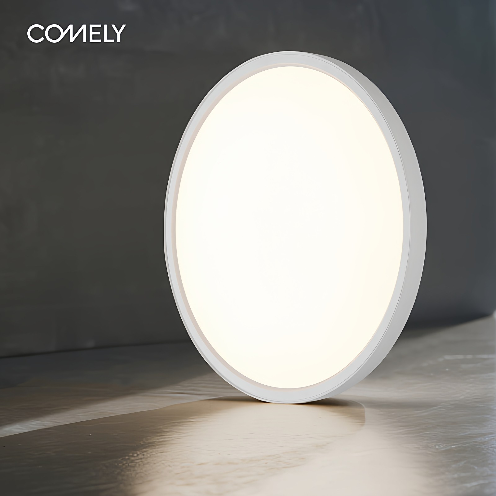 极简超薄吸顶灯无缝全光谱护眼高亮儿童房圆形灯超亮智能主卧室灯,家装灯饰光源,儿童房吸顶灯,淘宝优惠券,粉丝福利购,淘宝优惠卷