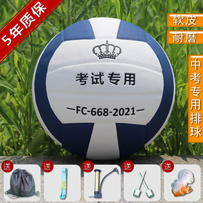 中考排球 5号中小学生专用 五号考试训练比赛体育室内外 软式硬排